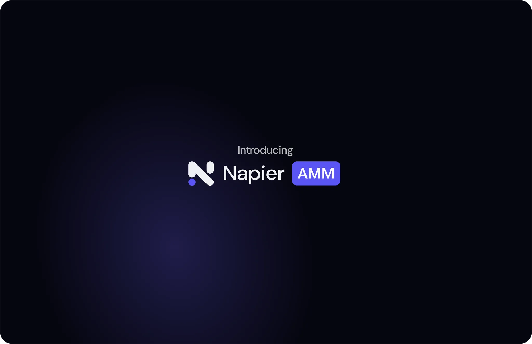 Introduce Napier AMM